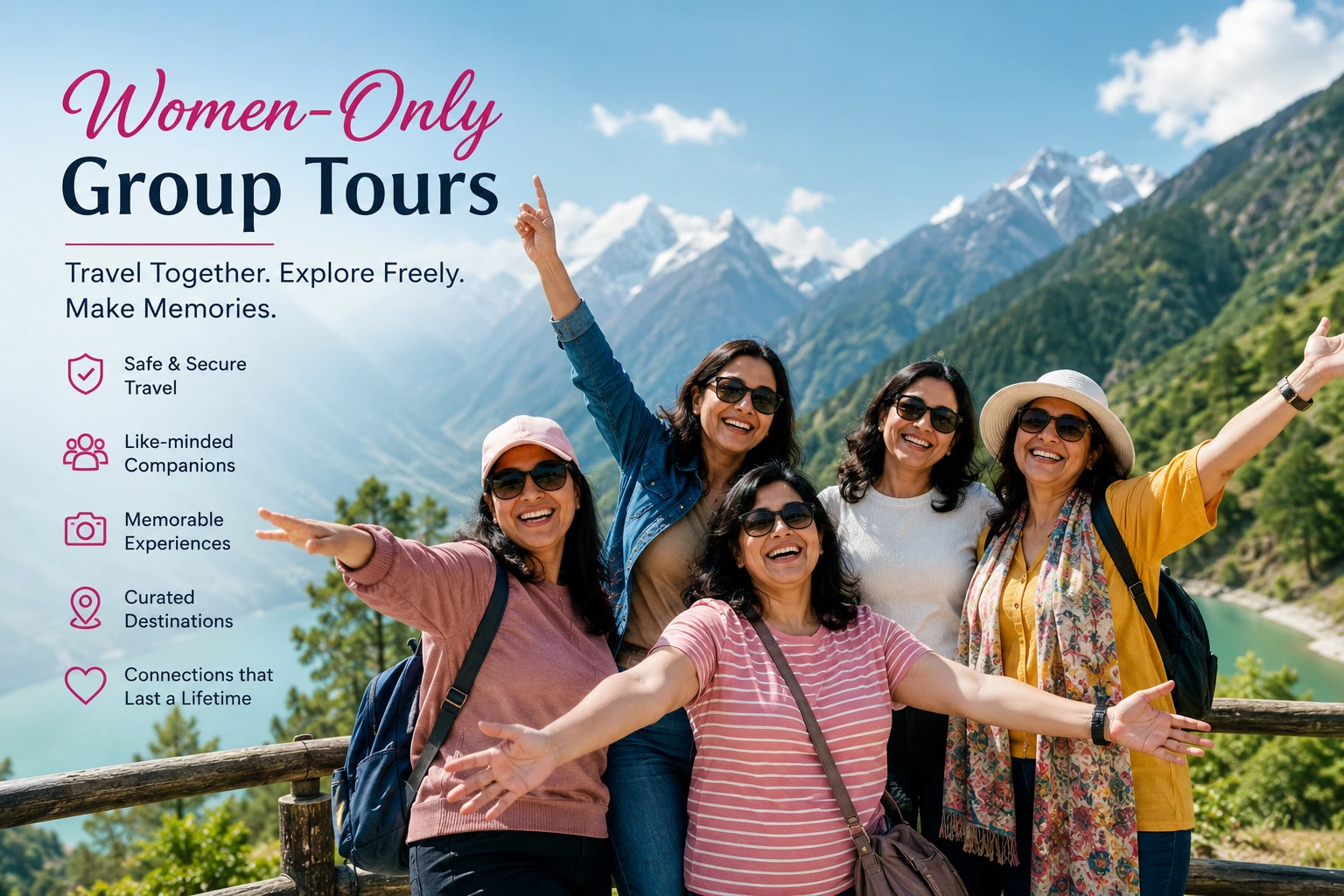 Why Women-Only Group Tours Feel Different: More Than Just a Vacation